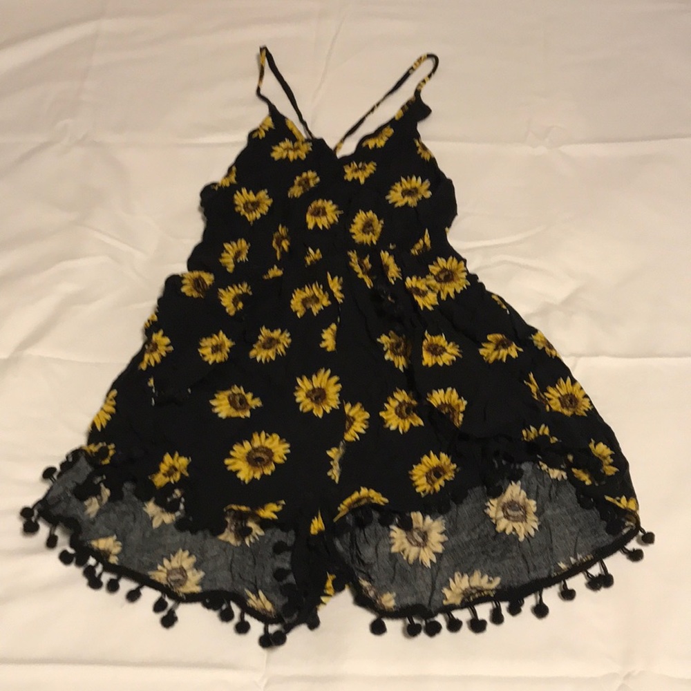 Sunflower romper